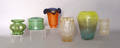 Six pcs of art glass