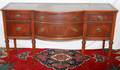020084 FEDERAL STYLE MAHOGANY SIDEBOARD C1950 H 38