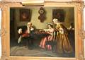 012088 P RICKETTS BRITISH OIL ON CANVAS 19TH C 19