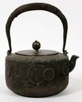 JAPANESE BRONZE TEAPOT H 5