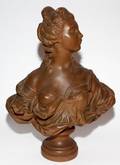 AFTER LEONERNEST DRIVIER TERRACOTTA BUST