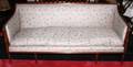 SHERATON STYLE MAHOGANY SOFA H 34 L 74