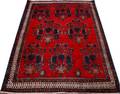 012117 KURDISH HAND WOVEN WOOL CARPET