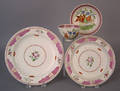 Two Adams rose plates