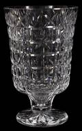 010071 WATERFORD CRYSTAL VASE H 10 DIA 6