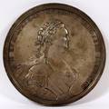 122093 IMPERIAL RUSSIAN SILVER TABLE MEDAL