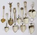 121212 AMERICAN STERLING SOUVENIR  TEASPOONS