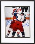 030105 BOB PROBERT  JOE KOCER AUTOGRAPHED COLOR PHOTO
