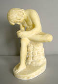 Alabaster nude statue