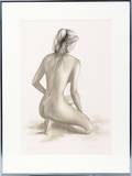 022103 VIRGINIE MANZANO LITHOGRAPH 18 X 13 IMAGE