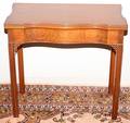 022125 CHINESE CHIPPENDALE STYLE MAHOGANY GAMES TABLE