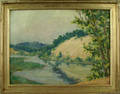Oil on canvas landscape