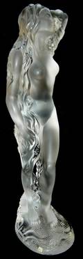 012161 LALIQUE CUT CRYSTAL SEA GODDESS 324999 H 18