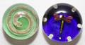 PAUL YSART GLASS PAPERWEIGHTS TWO