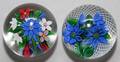 ST LOUIS GLASS PAPERWEIGHTS TWO DIA 3