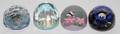 WHITEFRIARS MILLEFIORI CAITHNESS PAPERWEIGHTS