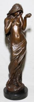 PAVI BRONZE SCULPTURE 16 H NARCISSISTIC EVE