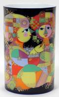 121264 BJORN WIINBLAD FOR ROSENTHAL PORCELAIN VASE