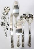 031254 STERLING SERVING PIECES LOT OF 9 INCLUDING WEB