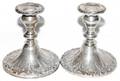 031247 GORHAM STERLING CANDLESTICKS PAIR H 5