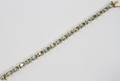 011258 1275 CT AQUAMARINE  1CT DIAMOND BRACELET