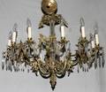 TRADITIONAL 12LIGHT CHANDELIER VINTAGE MOTIF
