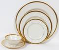 LENOX TUXEDO PATTERN PORCELAIN DINNER WARE