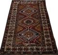 012206 KAZAK ORIENTAL ANTIQUE RUG 64 X 42