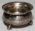 011271 RUSSIAN 875 SILVER OPEN SALT DISH 1890