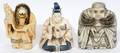 031321 JAPANESE CARVED IVORY NETSUKES THREE H 2