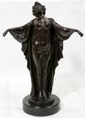 022204 AFTER AUGUSTE RUBIN BRONZE SCULPTURE 12 12