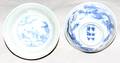 021297 CHINESE BLUE WHITE PORCELAIN BOWLS TWO