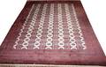 020217 BOKHARA HAND MADE WOOL CARPET 11 8 X 9
