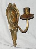 011314 FRENCH STYLE BRONZE SCONCES EARLY 20TH C
