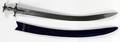 INDOPERSIAN TULWAR SWORD 18TH C L 33 BLADE