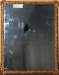 GILT WOOD FRAMED MIRROR H 40 L 50