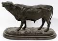 010211 AFTER ROSA BONHEUR SMALL BRONZE SCULPTURE