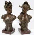 011347 AFTER FRANZ IFFLAND SPELTER BUSTS PR H 6 34