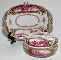 HOCHST GERMAN PORCELAIN COVERED TUREEN  STAND