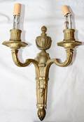 010234 FRENCH BRONZE WALL SCONCE C 1910