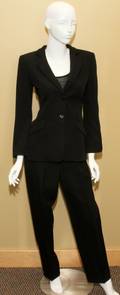 121392 ARMANI COLLEZIONI WOOL PANT SUIT