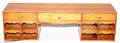 022293 STICKLEY CHERRY DESK TOP LETTER HOLDER H 9 12