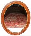 022291 STICKLEY OVAL MIRROR W 18 12 L 23