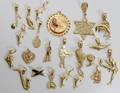 011410 14KT YELLOW GOLD CHARMS 21