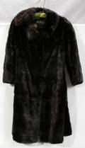 011397 DARK MINK COAT ADJUSTABLE LENGTH