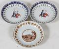 CHINESE EXPORT PORCELAIN PLATES 18TH C 3