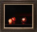 F GUARNERI OIL ON CANVAS STILL LIFE FRUIT