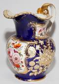 SPODE DEMIPORCELAIN WATER PITCHER LATE 19TH C