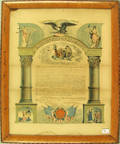 GH Burton Daughters of Liberty Certificate