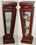 MAITLANDSMITH LEATHERCLAD CURIO PEDESTALS 2